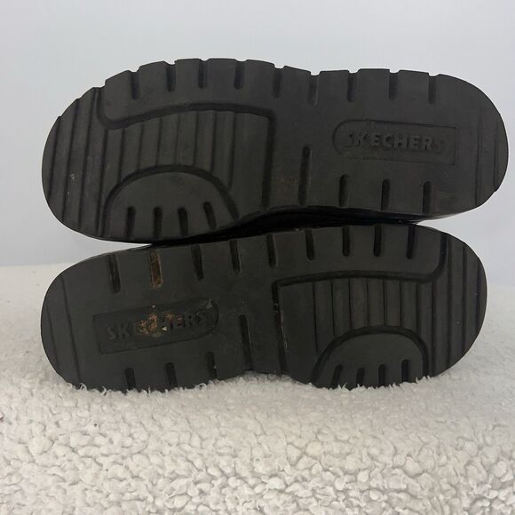 Vintage Skechers Platform Jammers Chunky Lug Sole Shoes Women Size 8 Zipper Y2K - Picture 13 of 13